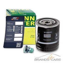 MANN ÖLFILTER+ÖLABLASS-SCHRAUBE FÜR AUDI A6 4B C5 2.4 2.7 2.8 3.0 97-05# # # INKL. ÖLABLASSSCHRAUBE MIT DICHTRING # # #