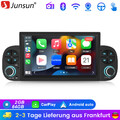 Autoradio Für FIAT PANDA 312 2012-2024 Android14 Carplay GPS NAVI BT DAB+ 2+64GB