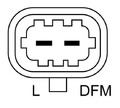 BOSCH 0 986 044 010 Lichtmaschine Generator LiMa 100A 14V für OPEL VECTRA B (36)