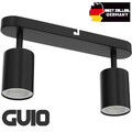 LED Deckenlampe 2-flammig Schwenkbar Deckenstrahler Spotleuchte Wandspot GU10