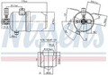 NISSENS 95234 Trockner, Klimaanlage für CHRYSLER,MERCEDES-BENZ