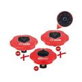Mini-Hand-Umschaltknarren-Satz, 3-tlg,1/4""+3/8""+1/2"" KS TOOLS