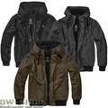 BRANDIT ESSENTIAL JACKE MIT FUTTER & KAPUZE ARMY BW WINTERJACKE OUTDOOR PARKA