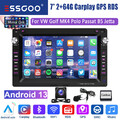 Autoradio 64GB Android 14 Navi Für VW Jetta Polo Golf MK4 T4 T5 Bora SEAT Passat