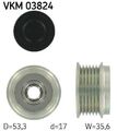 SKF VKM 03824 Generatorfreilauf für CHEVROLET MERCEDES-BENZ OPEL SSANGYONG