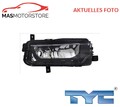 NEBELSCHEINWERFER TYC 19-12687-01-2 I FÜR VW CARAVELLE VI