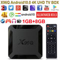X96Q Smart TV Box 1GB+8GB Android 10.0 Mini Internet Player WLAN Fernbedienunge