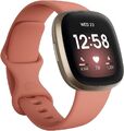 Fitbit Versa 3 Health & Fitness Smartwatch with GPS Heart Rate Pink/Gold New