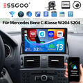 Für Mercedes Benz C-Klasse W204 S204 32G Android Autoradio Apple Carplay GPS KAM
