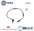 16-14 899 0054 ABS SENSOR DREHZAHLFÜHLER HINTEN MEYLE 2PCS FÜR RENAULT DUSTER