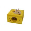 Palisander Langeweile Breaker Hamster Maus Gerbil Spielzeug - Holz Schlaf N Spielen Käse