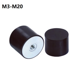 Gummipuffer Typ E/ Anschlagpuffer Typ E/ Silentblock / Schwingungsdämpfer M3-M20