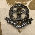 Original WW2 Britische Armee Kappe Abzeichen - Middlesex