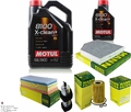 MANN-FILTER Inspektionspaket Motul 6L 5W-30 für Audi A4 Avant 2.0 TDI Q5
