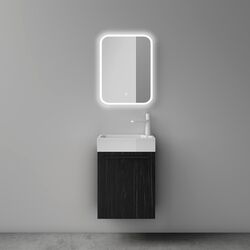 Badmöbel set Gäste Wc Waschbeckenunterschrank Waschtisch mit Unterschrank Pisa