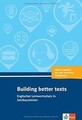 Building better texts: Englischer Lernwortschatz in... | Buch | Zustand sehr gut