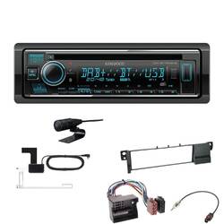 Kenwood KDC-BT760DAB Autoradio DAB+ CD Bluetooth für BMW 3er 2001-2005 schwarz