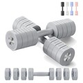 Verstellbare Hanteln Set 2er 4-in-1 Gewicht Hanteln Krafttraining Fitness