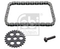 Ketten Satz Ölpumpe Motorölpumpenantrieb für BMW Febi Bilstein 49523 2000 ->