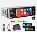 5" Autoradio 1 DIN Wireless Carplay Android Auto Bluetooth IPS Bildschirm Kamera