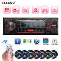 1 Din Autoradio SD RADIO Bluetooth USB FM Aux-In Auto MP3-Player Fernbedienung