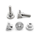 M 2 2,5 3 4 5 6 8 10 DIN 464 466 467 A1 15104 Edelstahl Rändel-Schraube-Mutter
