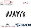 SCHRAUBENFEDER FAHRWERKSFEDER HINTEN SACHS 994 604 2PCS P FÜR FIAT FIORINO,QUBO