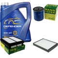 Motor-Öl 5L MANNOL Defender 10W-40 +MANN-FILTER für Suzuki Grand Vitara I FT GT