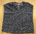 Damen Shirt Bluse Hemd Top Body Gr. 40 Dunkel Blau Weiß Street One by Esprit