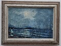 Nr.: 1344 Ölgemälde Kunstwerk mit Rahmen Malerei Oil Painting Seefahrt Meer