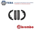 S 85 501 BREMSBACKEN TROMMELBREMSE SATZ VORNE HINTEN BREMBO NEU OE QUALITÄT