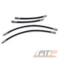 4x BREMSSCHLAUCH VORNE + HINTEN FÜR MERCEDES A-KLASSE W169 B-KLASSE W245 