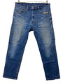Levi's 505 Herren Jeans Blau Regular Fit W34 L30 Baumwolle Denim Hose 11158
