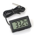 Hohe Präzision Digital Thermometer für Kühlschrank & Gefrierschrank - Schwarz