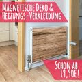 Magnet Heizkörperverkleidung Heizkörperabdeckung Heizung Schutz Motiv Holzboden