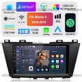 6G+128G Android 13 Autoradio GPS NAVI WIFI 8-Kern CarPlay Für Mazda 5 2010-2015
