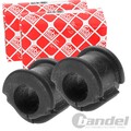 2x FEBI STABILISATORLAGER VORDERACHSE LINKS RECHTS für VW PASSAT B2 AUDI 80 90