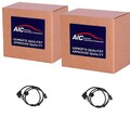 2X AIC ABS-SENSOREN HINTEN BEIDSEITIG PASSEND FÜR AUDI A4 LINKS+RECHTS