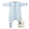 molis&co. Baby-Schlafsack mit Füßen, abnehmbare Ärmel und Socken. 2.5 TOG. Ideal