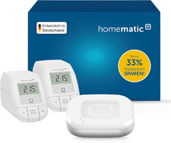 Homematic IP Access Point 2 + 2X Heizkörperthermostat – Basic, Smart Home, Digit