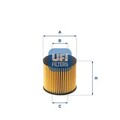 ORIGINAL UFI ÖLFILTER TOYOTA