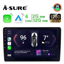 10.1" Für Ford Transit Tourneo Custom 2018-2022 Carplay Android 14 Autoradio GPS