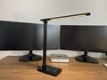 LED Schreibtischlampe mit Netzteil. 4 Modi, dimmbar - schwarz.