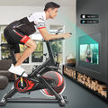 Heimtrainer Ergometer Indoor Cycling Bike Fitness Fahrrad LCD Monitor bis 150 KG