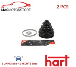ACHSMANSCHETTE ANTRIEBSWELLE PAAR WHEEL SIDE HART 400 997 2PCS H NEU