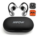 Open Ear Ohrbügel Kabellos Bluetooth 5.3 Kopfhörer OWS Sportkopfhörer Schwarz DE