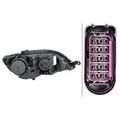 Hauptscheinwerfer HELLA 1EE 009 948-051, Links
