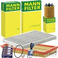 MANN FILTER INSPEKTIONSPAKET passend für 1.4 105 PS ALFA MITO 955 FIAT PUNTO 199