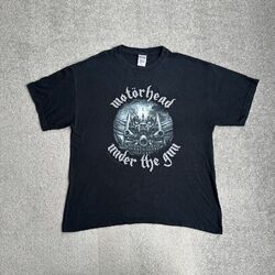 GILDAN MOTÖRHEAD Herren Retro Rock Band T-Shirt Kurzarm XL Logo 21605 Schwarz