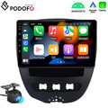 Für Peugeot 107 2005-2014 10.1" Android 13 Autoradio GPS Navi Carplay WiFi + Kam